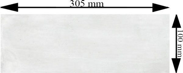 Плитка Cifre Тітан вайт 10x30,5 