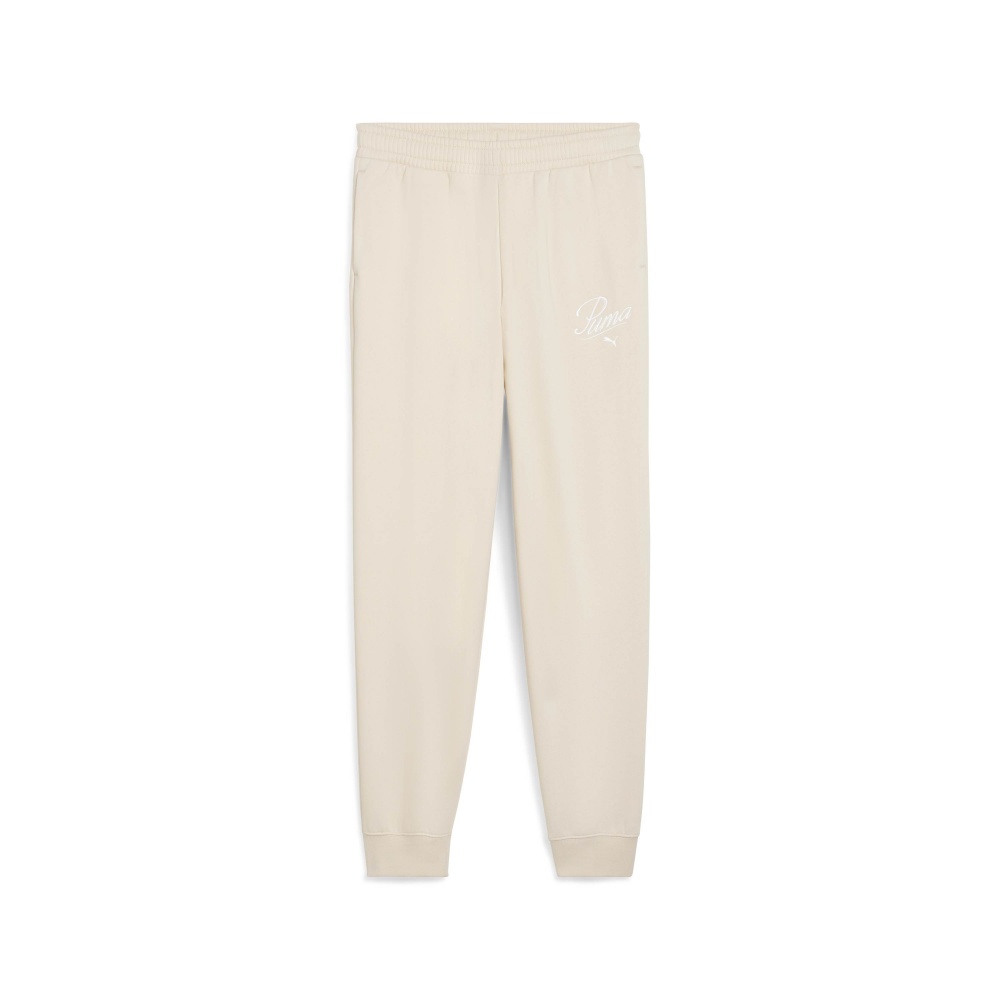 Штани Puma ESS SCRIPT Sweatpants FL G 68872987 р. 152 бежевий