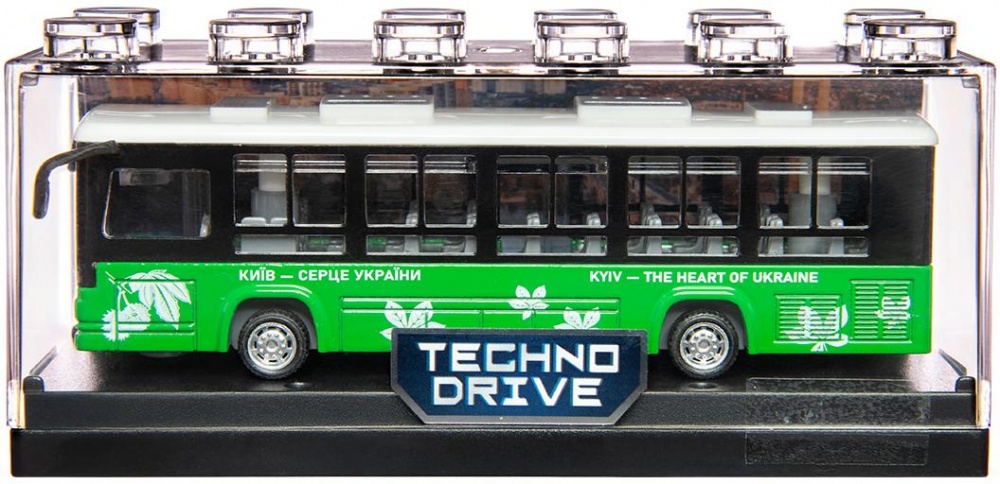 Модель TechnoDrive 1:43 Автобус Экскурсионный Украина 250418CG