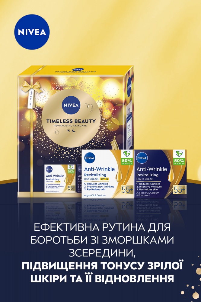 Подарунковий набір для жінок NIVEA TIMELESS BEAUTY