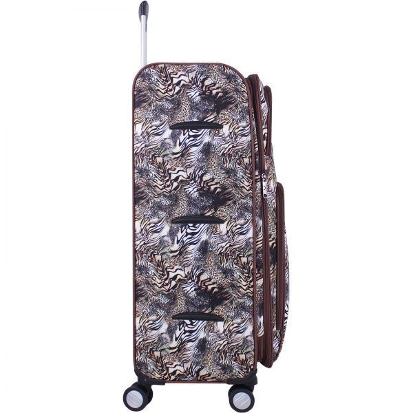 Валіза Bagland 90 л коричневий Леон сублiмацiя 725 (0037966274) 