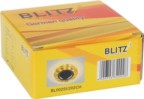 Светильник точечный Blitz 4200 К черный BL002SI/202CH 