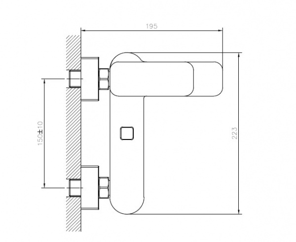 Смеситель для ванны Koller Pool Trend (TR0100)