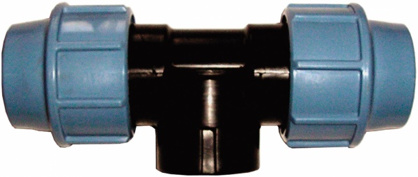 Тройник комбинированный внутренняя Unidelta ПЭ 50х6/4х50 PN 16