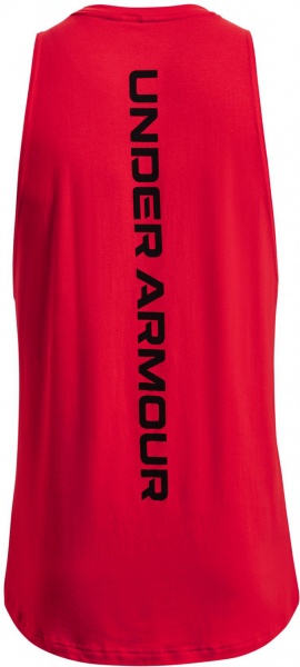 Майка Under Armour UA BASELINE COTTON TANK 1361901-601 р.M червоний