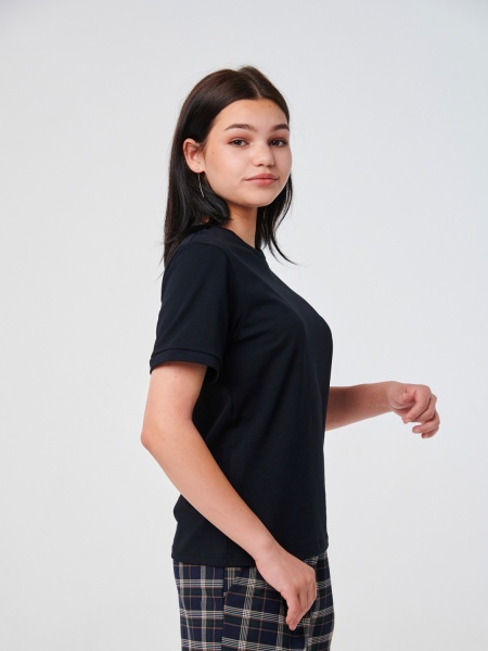 Блуза Smil р.164 черный 110695 