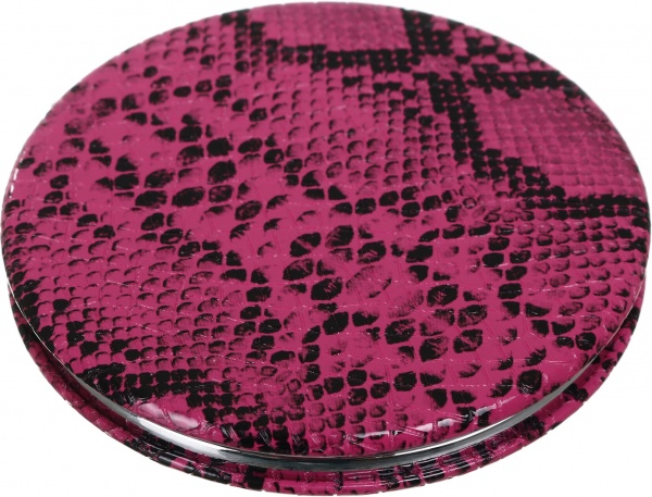 Зеркало карманное косметическое Лідер Канц Змеиная кожа в ассортименте 