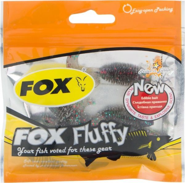 Твистер FOX Fluffy 55 мм 8 шт. #089