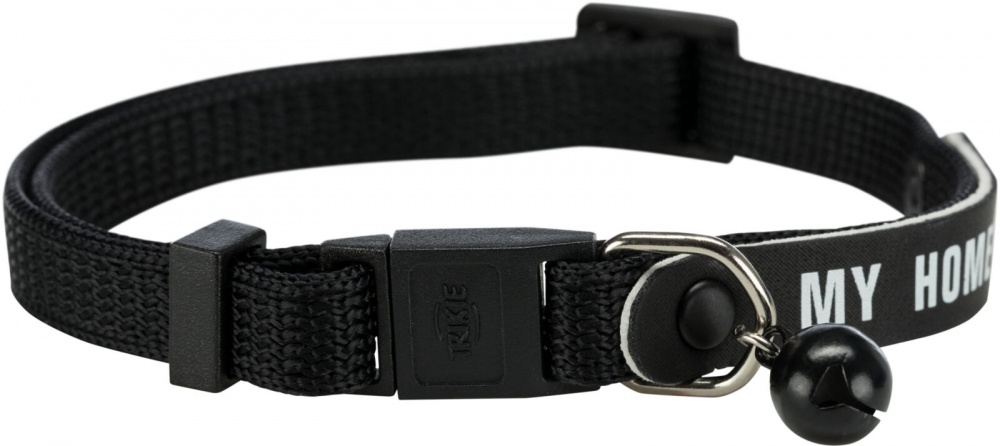 Ошейник Trixie My Home для кошек, с колокольчиком и адресом