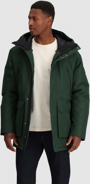 Куртка Outdoor Research MEN'S STORMCRAFT DOWN PARKA 283189-2445 р.S зелений
