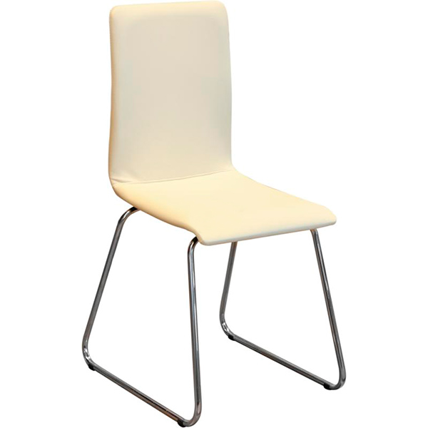 Стул обеденный Nowy Styl Sofi CFS chrome хром/бежевый