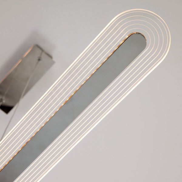 Люстра светодиодная Strotskis Alamo 21 Вт хром 90073/2 