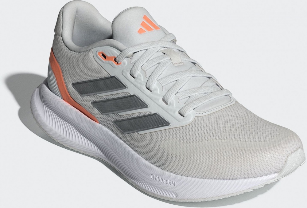 Кроссовки женские Adidas RUNFALCON 5 W CRYWHT/IRONMT/BEAORA JQ9401 р.42 серые