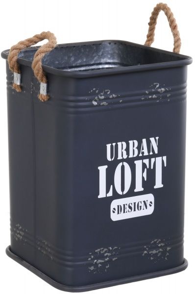 Сундук для хранения Loft 28х28х44,5 см серый 