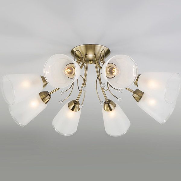 Люстра стельова Strotskis Patrice 30150/8 8x40 Вт E27 антична бронза 