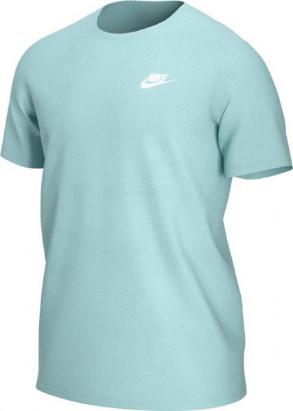 Футболка Nike M NSW CLUB TEE AR4997-382 р.L м'ятний