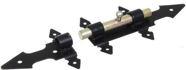 Засув Ретро РМ266 чорний 38 мм