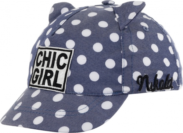 Кепка для девочек Pampona 21 L 16 р.48 джинс 