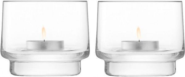 Набор подсвечников City Bar 2 шт. 7 см G1237-07-301 LSA