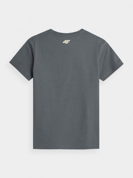 Футболка 4F J4Z21-JTSM209-32S р.140 сірий