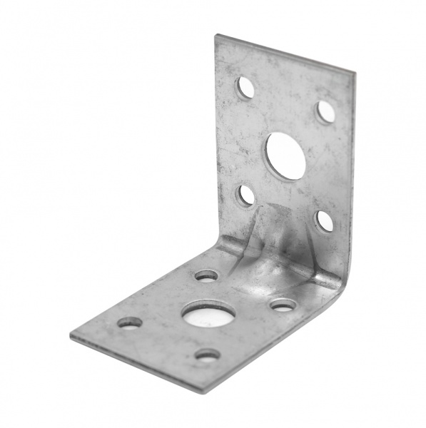 Кутник металевий рівносторонній 25x40x40 мм 2 мм (1шт.)