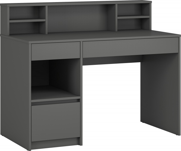 Стол письменный Грейд Отто 1200х980х600 мм графит серый 