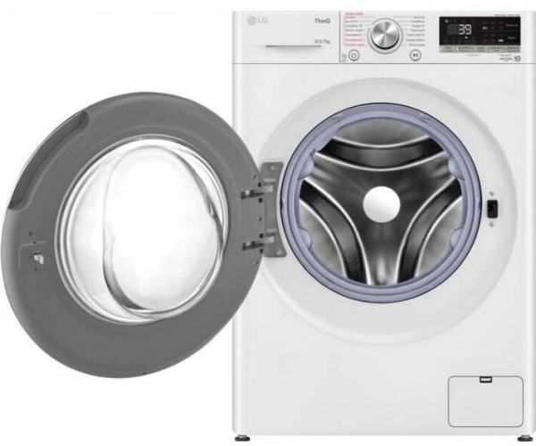 Пральна машина із сушкою LG F4V7RC1WW