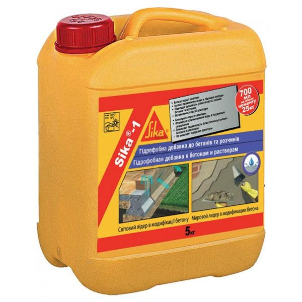 Добавка гидрофобная Sika -1 5 л