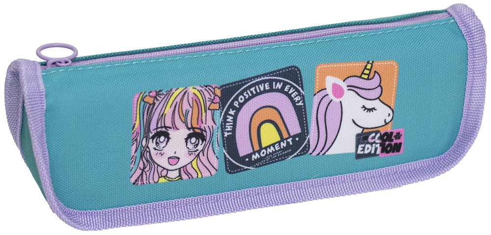 Пенал-гаманець 21x5x7 см 5-044-05 Барвінок бузковий