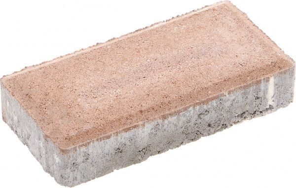 Тротуарна плитка Золотой Мандарин Цегла персикова 200х100х40 мм