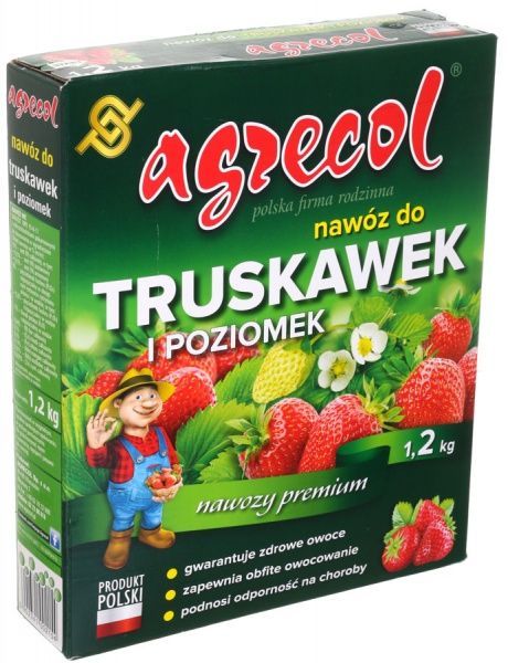 Удобрение гранулированное Agrecol для клубники и земляники 1,2 кг