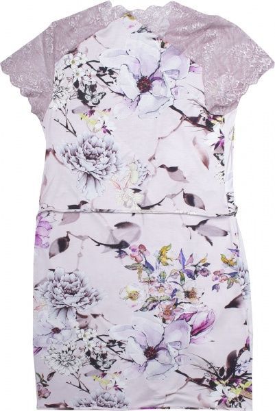 Халат домашний Roksana Magnolia 747/60009 р. L розовый с принтом 