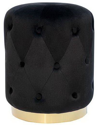 Пуф Чарлі 360х360х470 мм чорний 