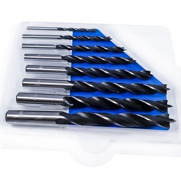 Набор сверл по дереву S&R Meister 3, 4, 5, 6, 7, 8, 9, 10 мм 8 шт. 216802008