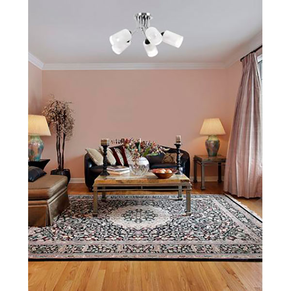 Світильник стельовий Accento lighting ALKK-GH35212-5 5x60 Вт E27 хром 