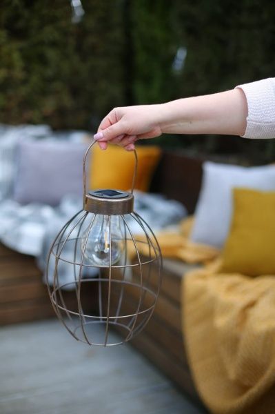 Светильник на солнечной батарее Luxform Sheffield IP44 коричневый 27171.000.00 