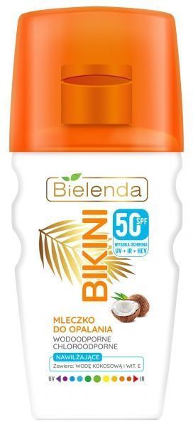 Молочко солнцезащитное Bielenda Bikini Coconut SPF50 150 мл