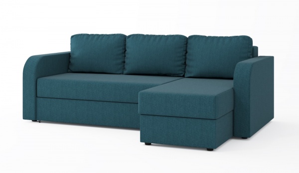 Диван кутовий SOFYNO Балтика правий темно-синій 2300x1550x730 мм