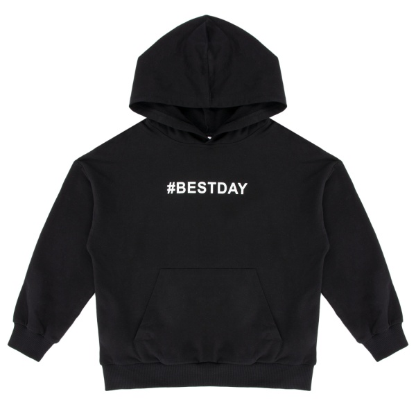 Толстовка для девочки Funtime best day р.164 черный 