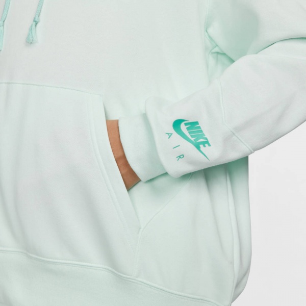 Джемпер Nike W NSW AIR FLC HOODIE DM6059-394 р. XL бирюзовый