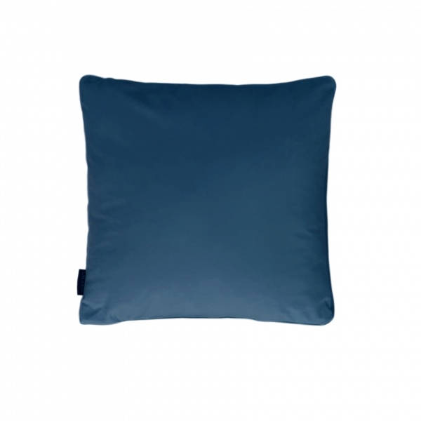 Подушка декоративная VELOUR без канта 50x50 см серо-синий Decora textile 