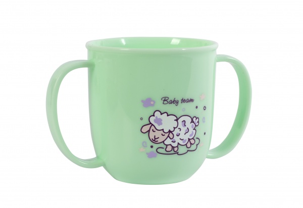Чашка Baby Team с ручками 190 мл 6008