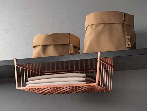 Кошик навісний Metaltex 363140 Copper 40x26x14 см мідь