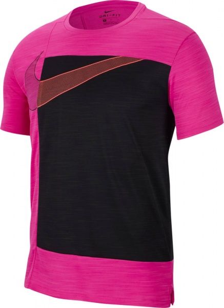 Футболка Nike M NK DRY SUPERSET SS PX GFX CJ4617-601 XL рожевий
