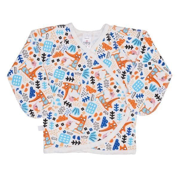 Льоля дитяча ТМ Софія Foxes р.62 молочний/із принтом 127262 