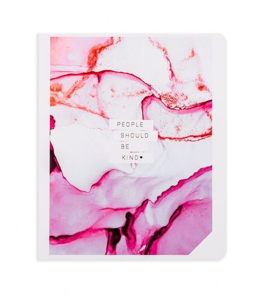 Комплект зошитів Люди повинні бути добрішими 48 аркушів у клітинку золото 10 шт. Поділля