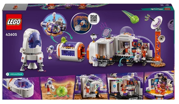 Конструктор LEGO Friends Космическая база на Марсе и ракета 42605
