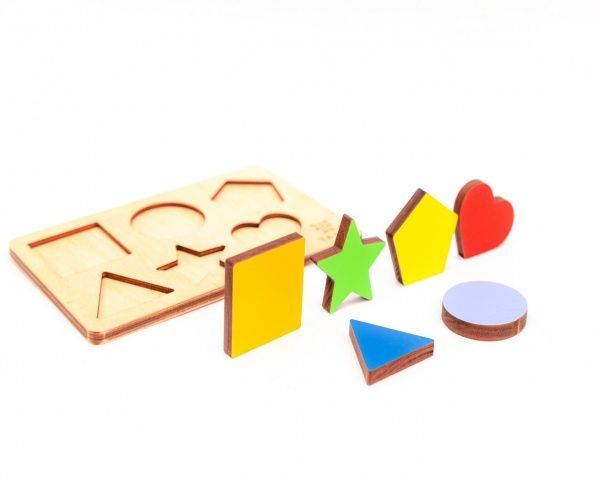 Пазлы деревянные Tatev Геометрические фигуры