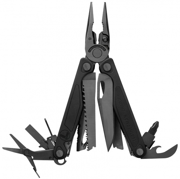 Мультитул Leatherman Charge Plus Black, 19 инструментов 832601
