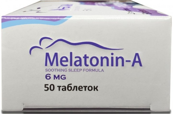 Таблетки Supravitz Lifesciences Мелатонин-А, 6 мг 50 шт./уп. 